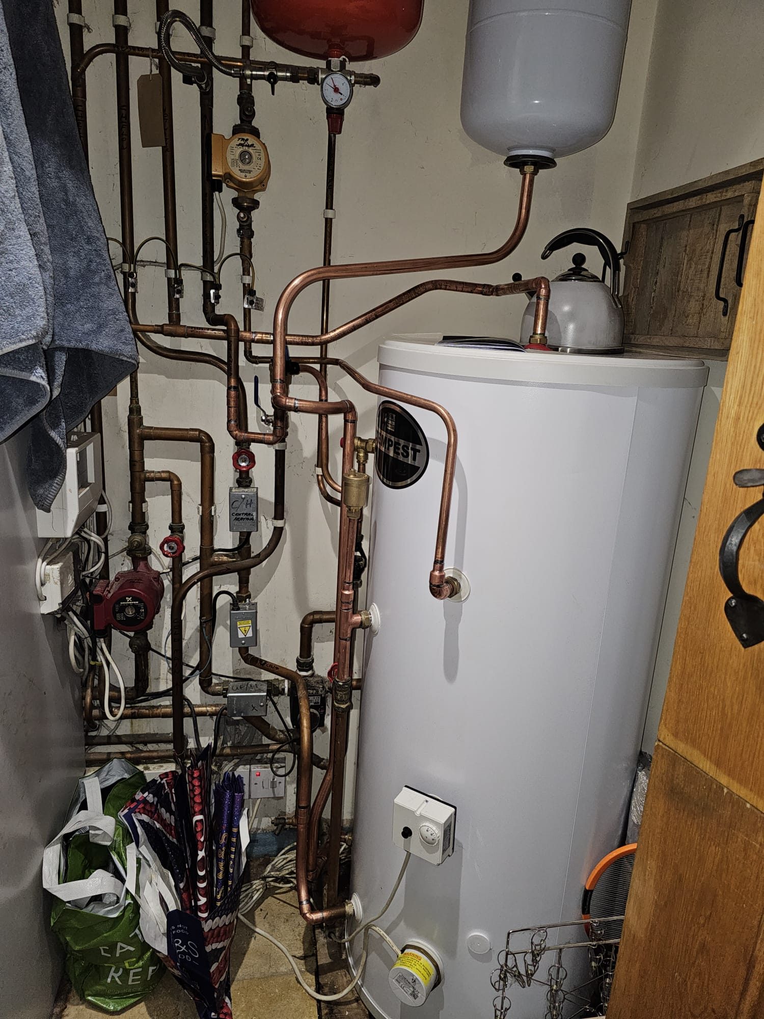 Copper pipework by D.M. Plumbing & Heating